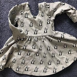 Long sleeve Monica + Andy Let’s Dance Dress, Top Dog, 18-24mo